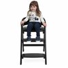 Highchair Chicco Crescendo Lite cairo coal Black Stainless steel