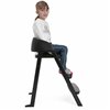 Highchair Chicco Crescendo Lite cairo coal Black Stainless steel