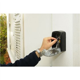 Organisers Master Lock Grey Black/Grey Metal