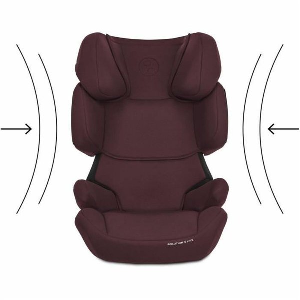 Car Chair Cybex Solution X i-Fix Rumba Red rouge ECE R129/04 ISOFIX