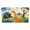 Train with Circuit Brio Dinosaur circle set