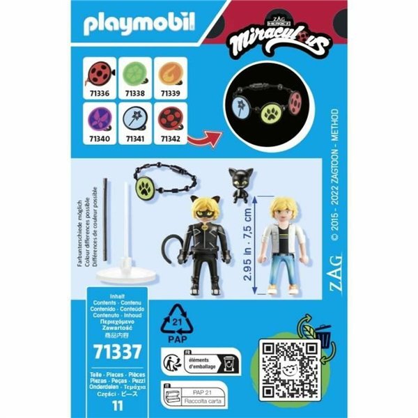 Playset Playmobil 71337 Miraculous 11 Pieces