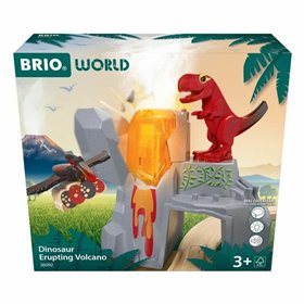 Action Figure Brio 36092 Dinosaur Erupting Volcano