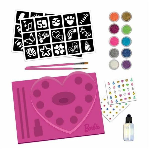 Temporary Tattoos Lisciani Giochi My Glitter Tatoo Glitter 20 Pieces