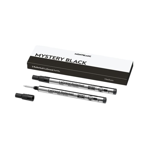 Refill for ballpoint pen Montblanc MISTERY BLACK Black 2 Units (2 Units)