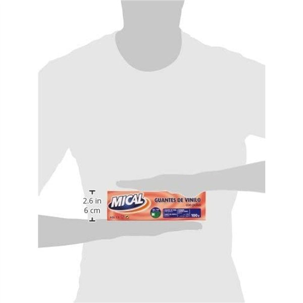 Disposable Gloves Mical VINILO TALLA M M (100 Units)