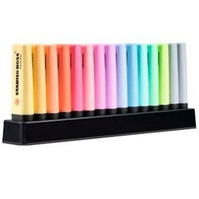 Fluorescent Marker Set Stabilo 1868252 Multicolour Plastic