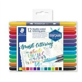 Set of Felt Tip Pens Staedtler 3004 TB12 Multicolour (12 Pieces)
