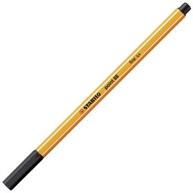 Felt-tip pens Stabilo 8810 Multicolour (10 Pieces)