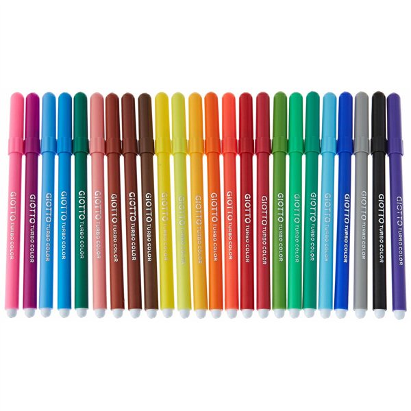 Set of Felt Tip Pens Giotto F417000 24 Pieces