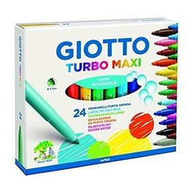 Set of Felt Tip Pens Giotto F455000 (24 Pieces)