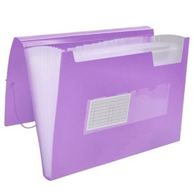 Organiser Folder Liderpapel FU38 Lilac A4