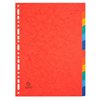 Seperators Exacompta 1412E Card Multicolour (12 Units)