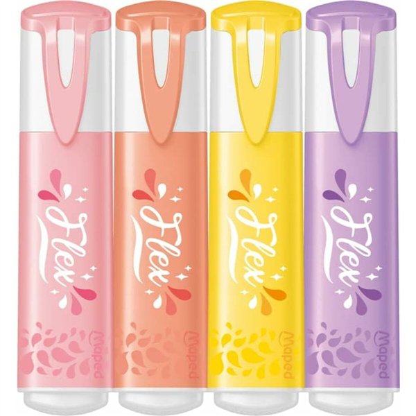 Highlighter Maped 740308 Green 4 Pieces (4 Units)