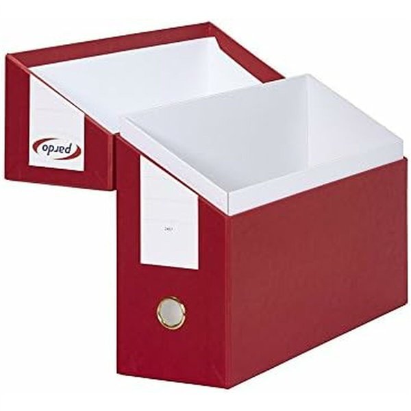 File Box Pardo 245702 Red A4 (1 Unit)
