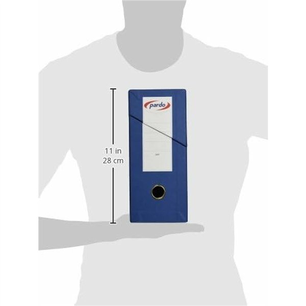 File Box Pardo 245703 Blue A4 (1 Unit)