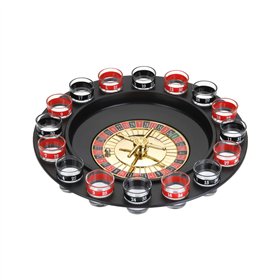 Drinking Game Casino Roulette ‎90267 18 pcs Glass