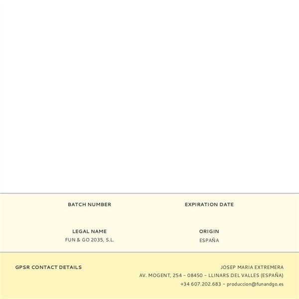 Corner packer Fun&Go I50 Blue Polyethylene 1 m (2 Units)