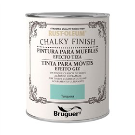 Paint Bruguer Chalky Finish Turquoise 750 ml