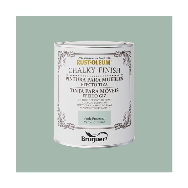 Paint Bruguer Rust-oleum Chalky Finish 5733888 Furniture Provencal Green 750 ml