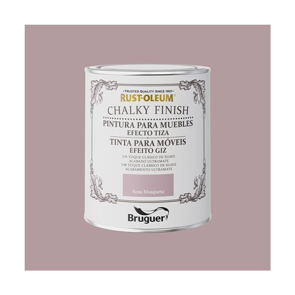 Paint Bruguer Rust-oleum Chalky Finish 5733892 Furniture 750 ml Rosehip