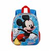 3D School Bag Mickey Mouse Karactermania Blue 26 x 11 x 31 cm
