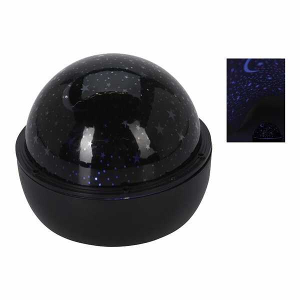 Star LED Projector Lifetime Black Plastic