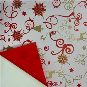 Gift Wrap Lifetime White Red 40 m Christmas