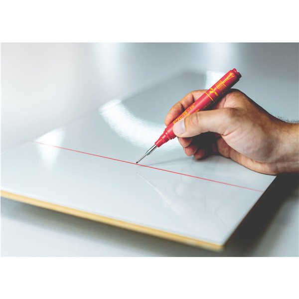 Marker Pica Red Permanent