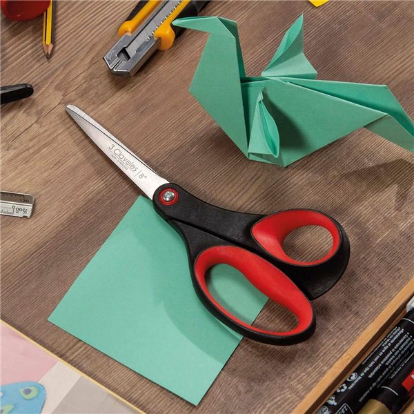 Scissors 3 Claveles TPR 20 cm