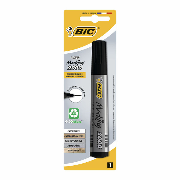 Permanent marker Bic 2000 Black