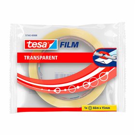 Adhesive Tape TESA 15 MM X 66 M Transparent polypropylene