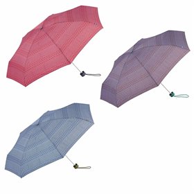 Foldable Umbrella C-Collection Assorted colours 6 x 4 x 18 cm Ø 90 cm Ethnic