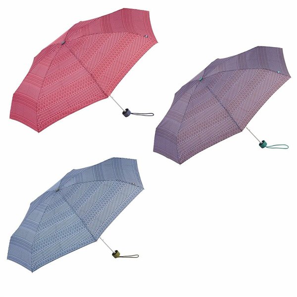 Foldable Umbrella C-Collection Assorted colours 6 x 4 x 18 cm Ø 90 cm Ethnic