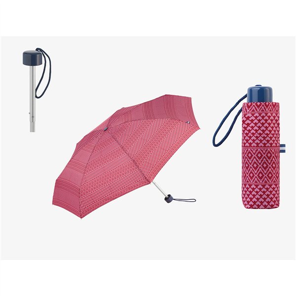 Foldable Umbrella C-Collection Assorted colours 6 x 4 x 18 cm Ø 90 cm Ethnic