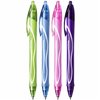 Gel pen Bic Gel-Ocity Quick Dry 4 Colours 0,3 mm 12 Pieces