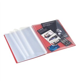 Organiser Folder Carchivo Archivex-Star Red A4