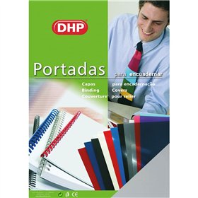 Binding covers DHP Transparent A4 PVC 100 Pieces
