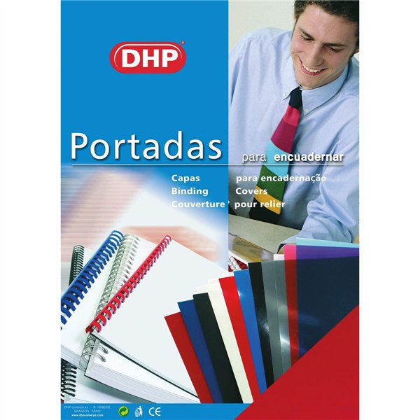 Binding covers DHP Red A4 polypropylene 100 Pieces
