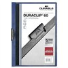Document Folder Durable Duraclip 60 Transparent Dark blue A4