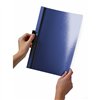 Document Folder Durable Duraclip 60 Transparent Dark blue A4