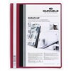 Document Holder Durable DURAPLUS Red Transparent A4 25 Pieces