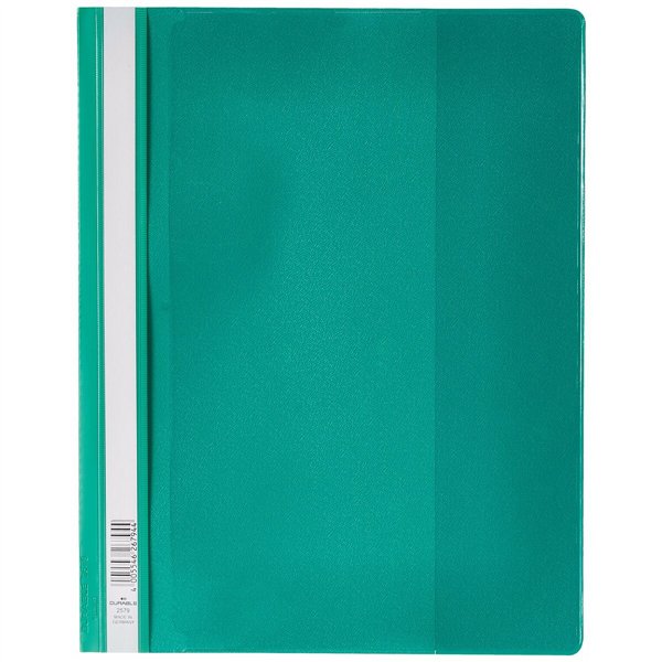 Dossier Durable Fástener Duraplus Transparent Green A4 (25 Units)