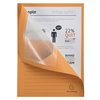 Set of Subfolders Exacompta Forever Orange A4 Transparent window 100 Pieces