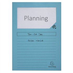 Subfolder Exacompta Forever Transparent window A4 100 Pieces