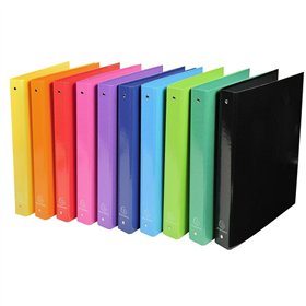 Ring binder Exacompta Multicolour A4 32 x 26 x 3 cm Lined Cardboard