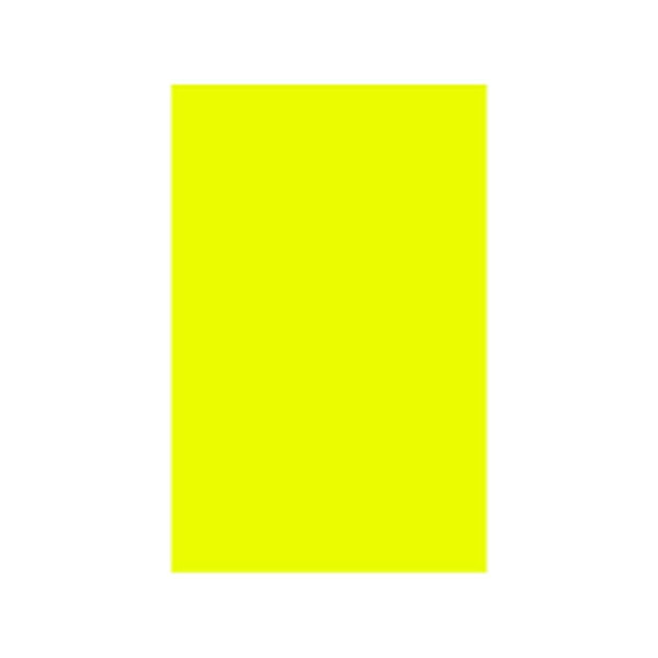 Card Iris Fluorescent Yellow 50 x 65 cm