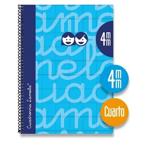 Notebook Lamela Blue Quarto 5 Pieces 80 Sheets