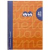 Notebook Lamela Orange Quarto 5 Pieces 80 Sheets