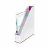 Magazine rack Leitz White Violet A4 polystyrene 7,3 x 31,8 x 27,2 cm